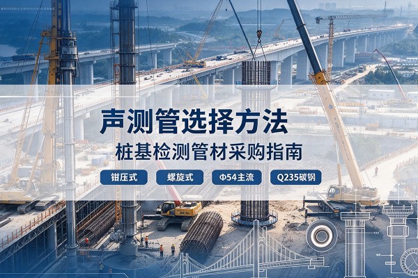 游仙声测管选型标准