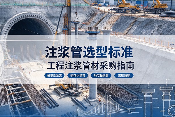 游仙注浆管选型标准